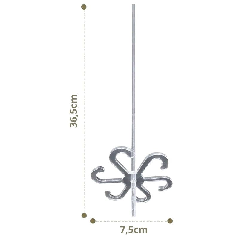 Klätterväxtstöd – transparent och hållbart 5-pack