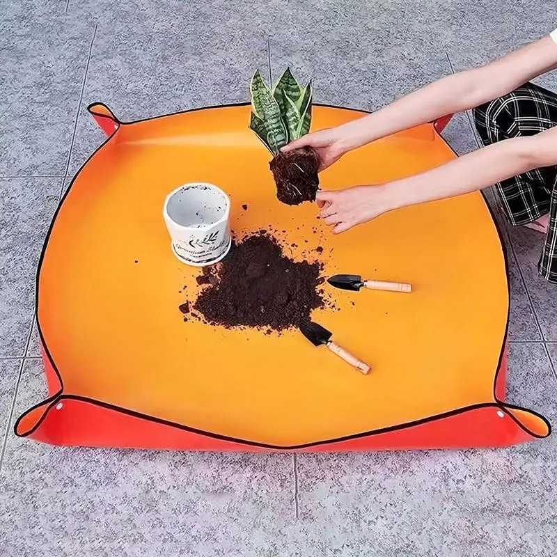 Planteringsmatta – vikbar och vattentät yta