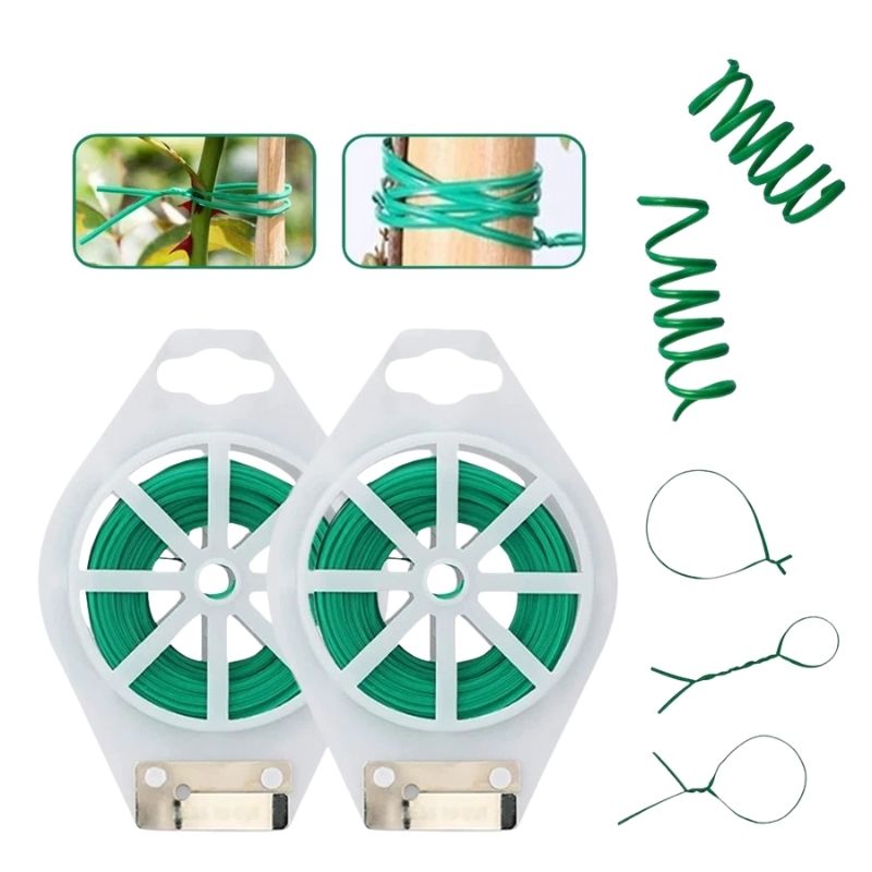 Stödband – 100 m justerbar växtbindning